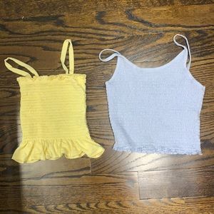 Smocked Crop Tank Top bundle